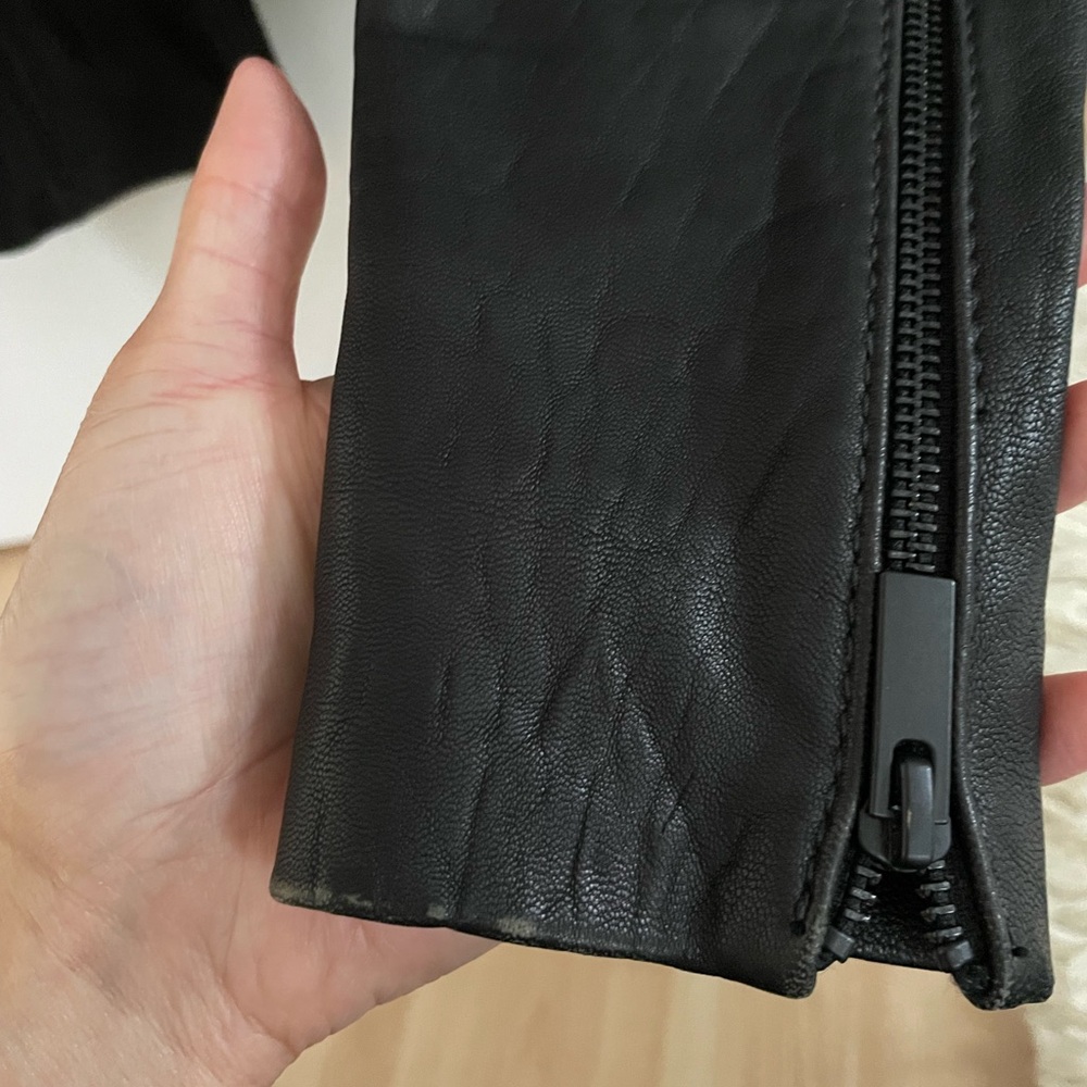 Halogen Leather Jacket - image 4